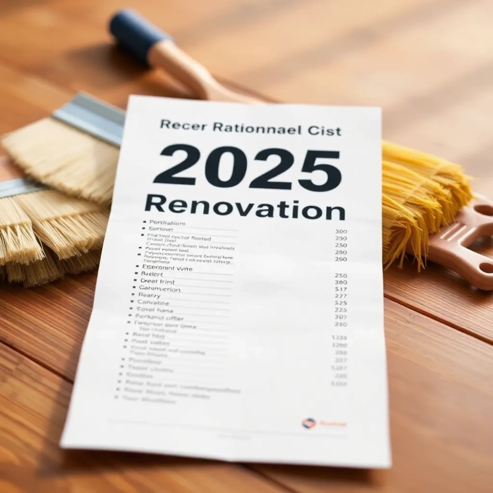 Cennik usług remontowych 2025