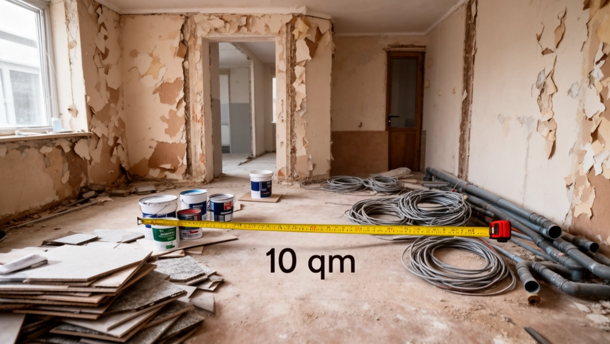 generalny remont mieszkania cena za metr