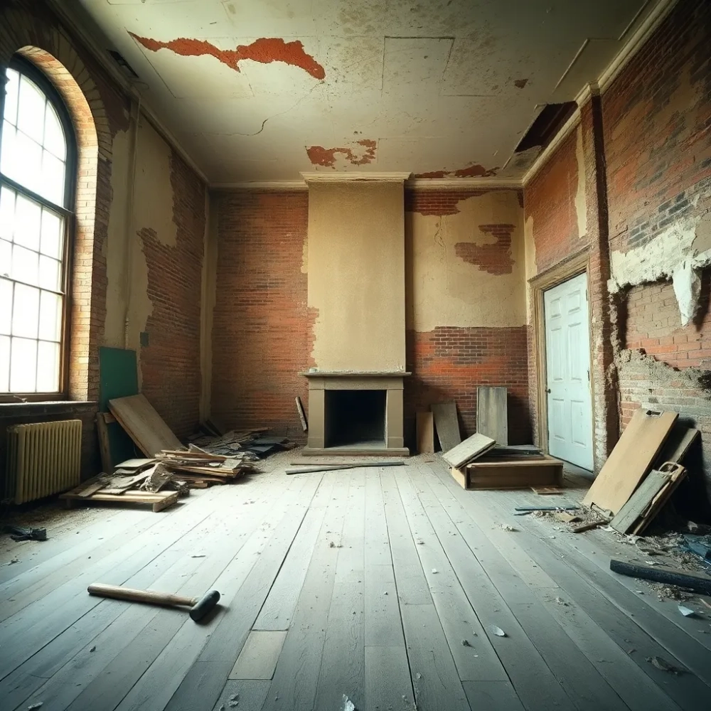 Generalny remont mieszkania w starej kamienicy