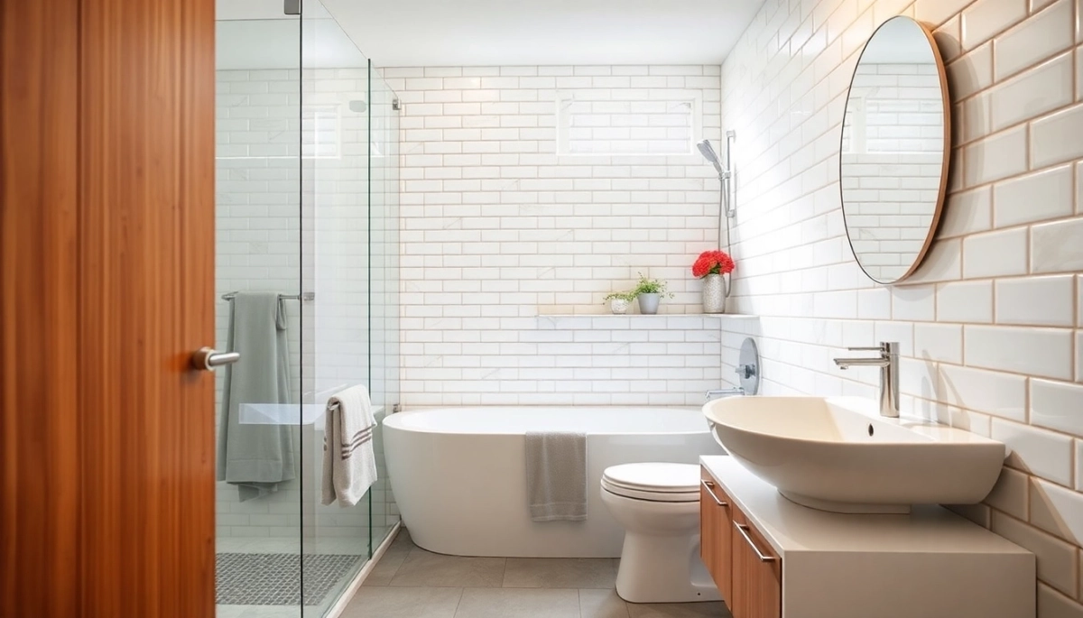 jak wyremontować łazienkę tanim kosztem Kielce