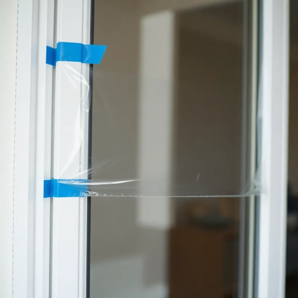 Jak zabezpieczyć okna przed remontem