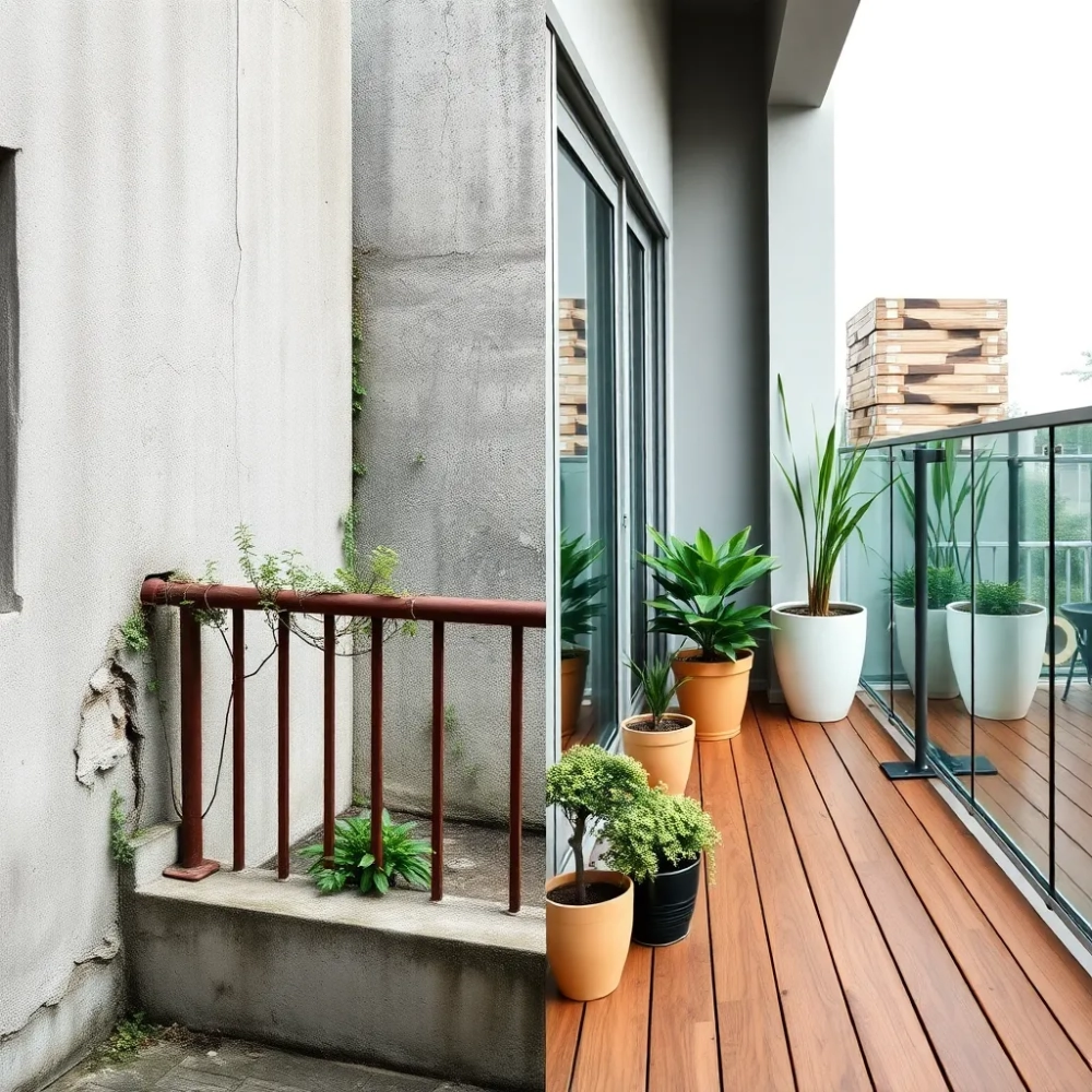 Kapitalny remont balkonu cena