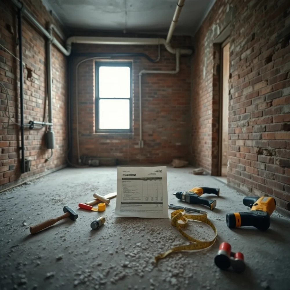 Koszt remontu generalnego mieszkania w kamienicy