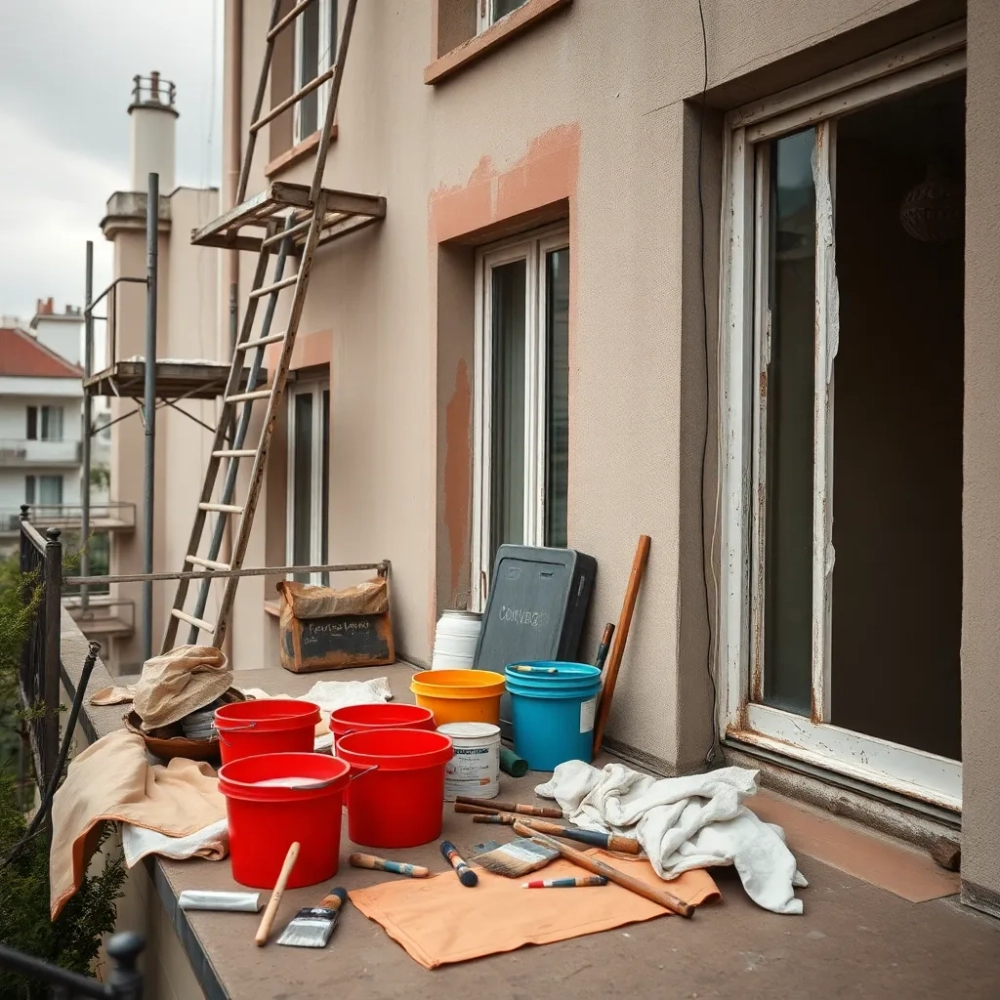 Kto remontuje balkon w bloku