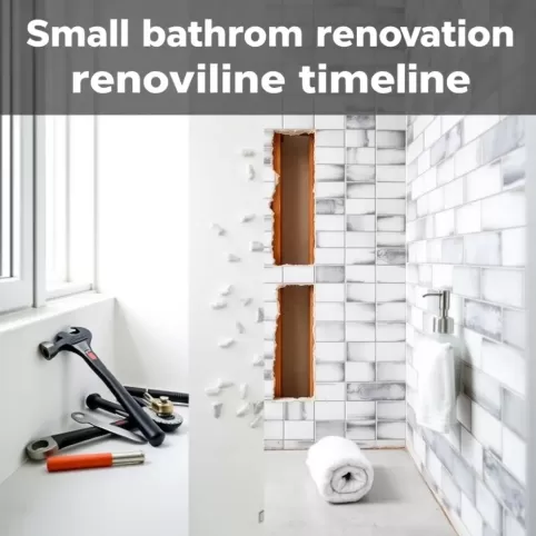 Ile trwa remont małej łazienki