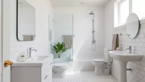 jak wyremontować łazienkę tanim kosztem Sosnowiec