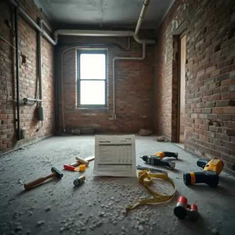 Koszt remontu generalnego mieszkania w kamienicy