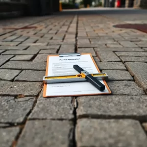 Remont chodnika czy wymaga zgłoszenia