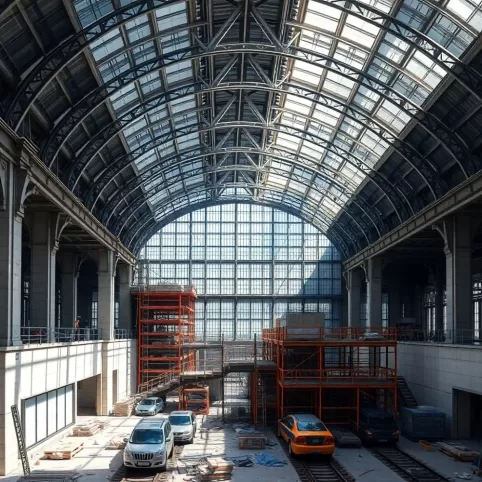 Remont Dworca Centralnego 2024