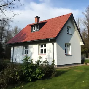 Remont komina nad dachem z cegły cena