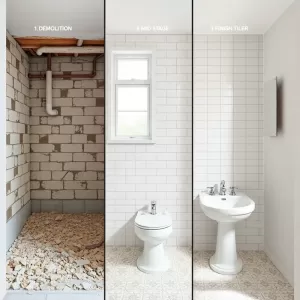 Remont łazienki ile trwa