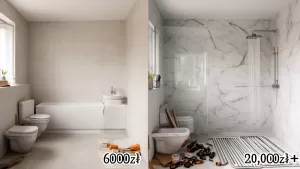 remont łazienki szczecin cena