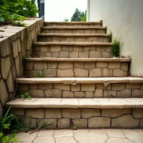 Remont schodów zewnętrznych zgłoszenie czy pozwolenie