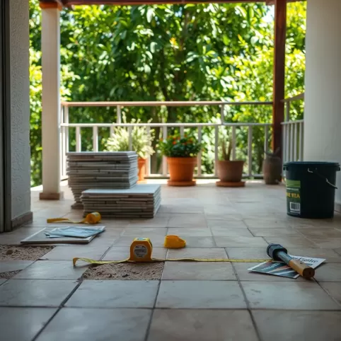 Remont tarasu cena robocizny